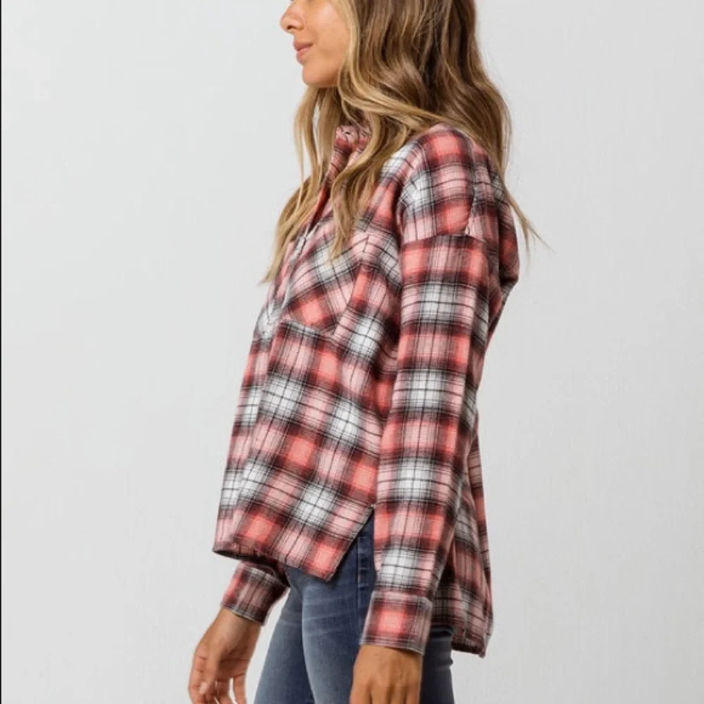 Rip Curl Plaid Flannel Shirt